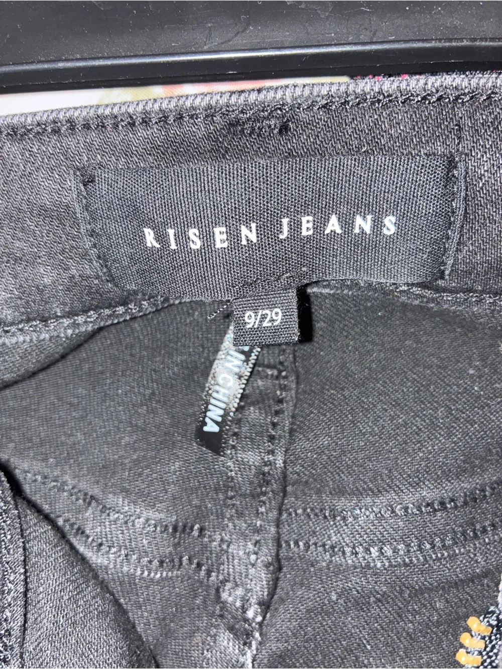 Women's Black Straight Jeans — Classic Straight Fit